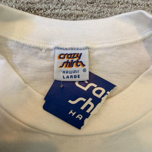 VTG 90s Y2k NWT B.Kliban Cat Crazy "Meowie Christmas"  White T-Shirt Mens Large - Picture 6 of 11